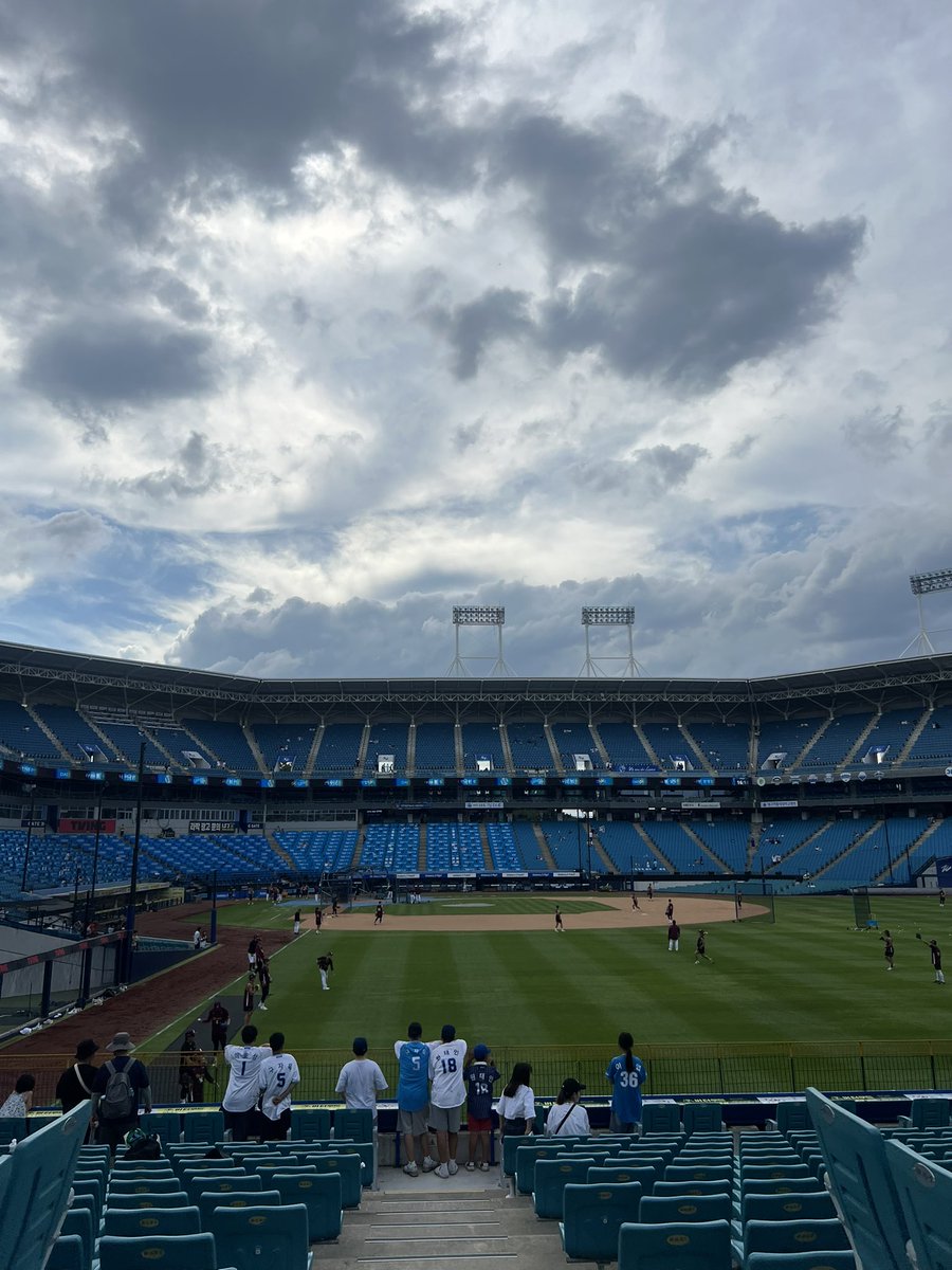 드디어 야구한다🥹