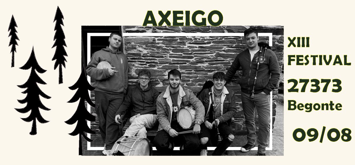 E para acompañar ás  cervexas de <a href="/alouminacervexa/">Cervexa Artesá Aloumiña</a> e poñerlle música da nosa teremos aos amigos de Axeigo,  un dos nosos grupos favoritos, uns mozos que a día de hoxe son do mellorciño en canto a música tradicional.