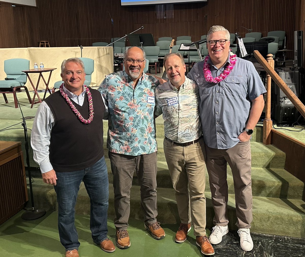 PastorCroft's tweet image. The church health conference here in Honolulu, HI could not have done better. Thanks to the Hawaii Pacific Baptist Convention for inviting myself and @MarkHallock to be a part of this excellent event. 

I’m preaching tomorrow at Olivet Baptist Church here. Thanks for praying.