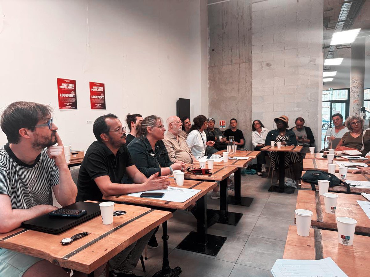LFIsaintouen's tweet image. ☀️ Il y a quelques jours, nous organisions une audition populaire sur le logement !
Avec des membres de collectifs, d’associations de représentant•es de locataires, des ex-élu•es et habitant•es pour travailler sur ce vaste sujet, central dans le quotidien de toutes et tous 🤝