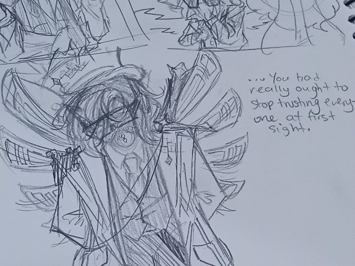 cassingloudly's tweet image. Chapter 2 holds the top 3 fe2 betrayals. The other two are Inky and Navola in chapter 3 and 5 respectively.

Basically, Guide trusts the wrong survivor. That survivor was Crazyblox in disguise HAHA