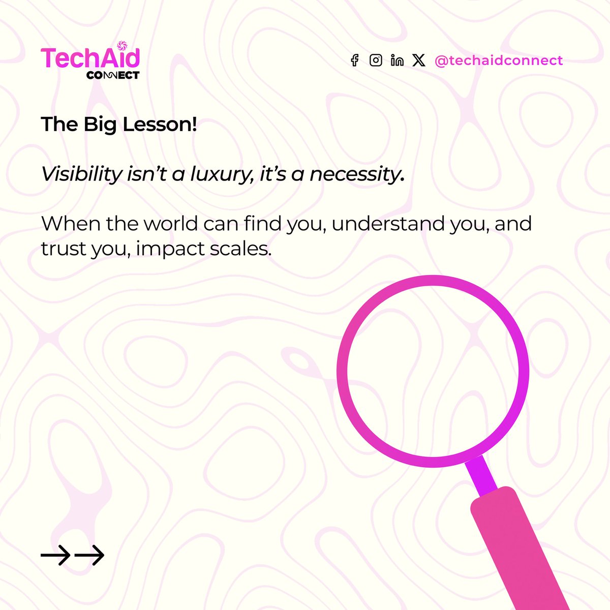 TechAidConnect's tweet image. They had the heart. They had the hustle. But without branding and data, Light of the World was still invisible. Here’s how they broke through and how YOU can too.
Register with us and get access to work with our verified volunteers
#NonprofitGrowth #ImpactStory #MissionDriven