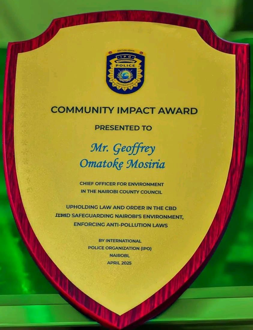 As Chief Officer of Health Facilities, Geoffrey Mosiria procured over KSh 244 million worth of medical supplies, ensuring that 124 county health facilities across Nairobi had adequate resources. #MosiriaWaMazingira