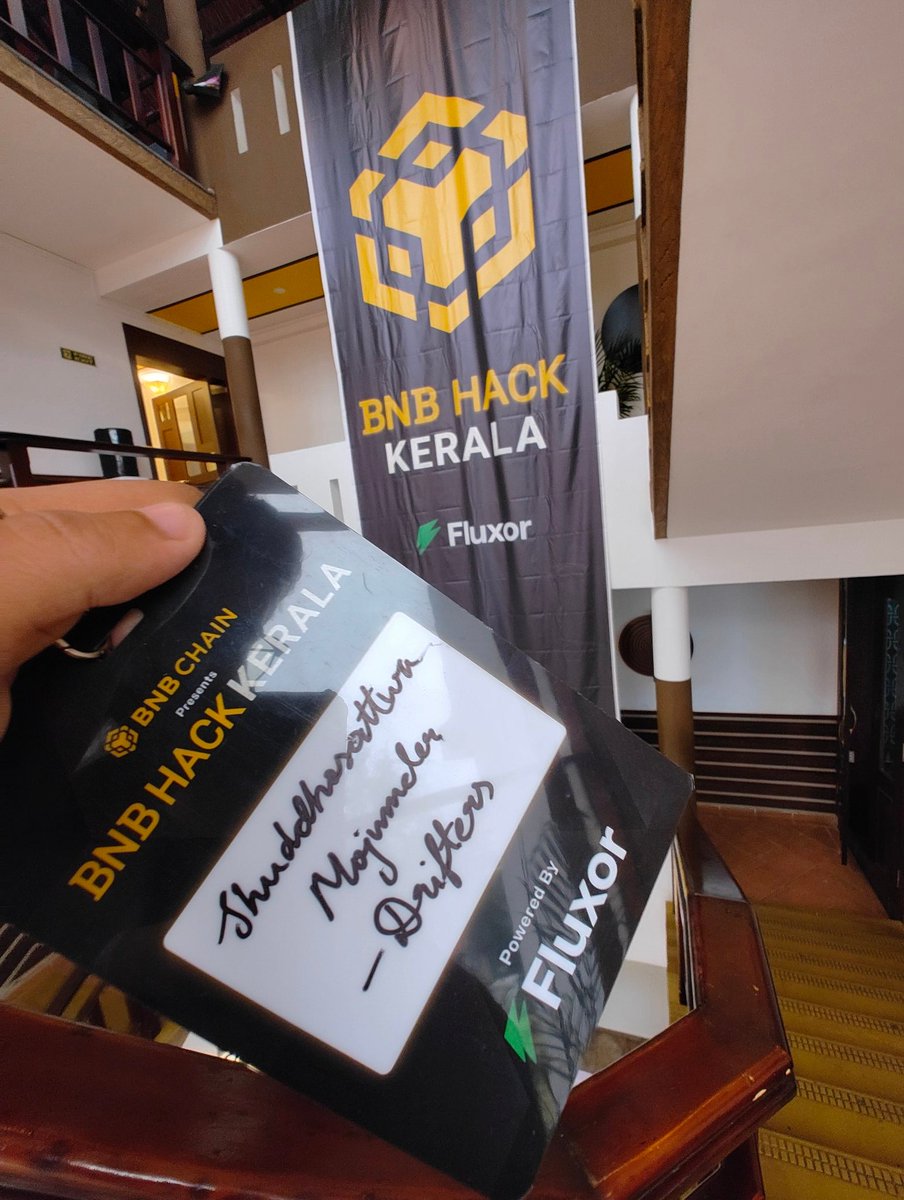 SMajumd16731970's tweet image. Hacking in the heart of Kochi 🌴 at BNB Hack Kerala — and it’s a dream!

Cozy aesthetic hostel 🏡
Amazing mentors from @BNBCHAIN &amp;amp; @fluxor_ 🚀
Insane food 😋
And that perfect Kochi breeze 🍃🍒

#BNBHackKerala #HackathonVibes