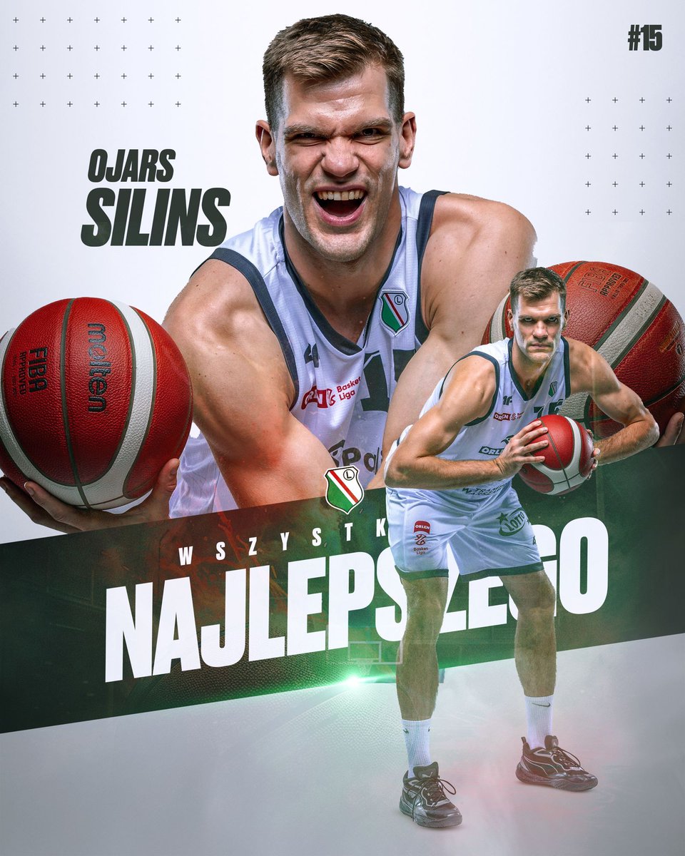 LegiaKosz's tweet image. ๐Dziล urodziny obchodzi nasz silny skrzydลowy- Ojars Silins!๐ฅณ
Ojars ลผyczymy Ci wszystkiego najlepszego, duลผo zdrowia i kolejnych sukcesรณw z naszฤ
druลผynฤ
!๐
#legiakosz #legiawarszawa #plkpl #basketball