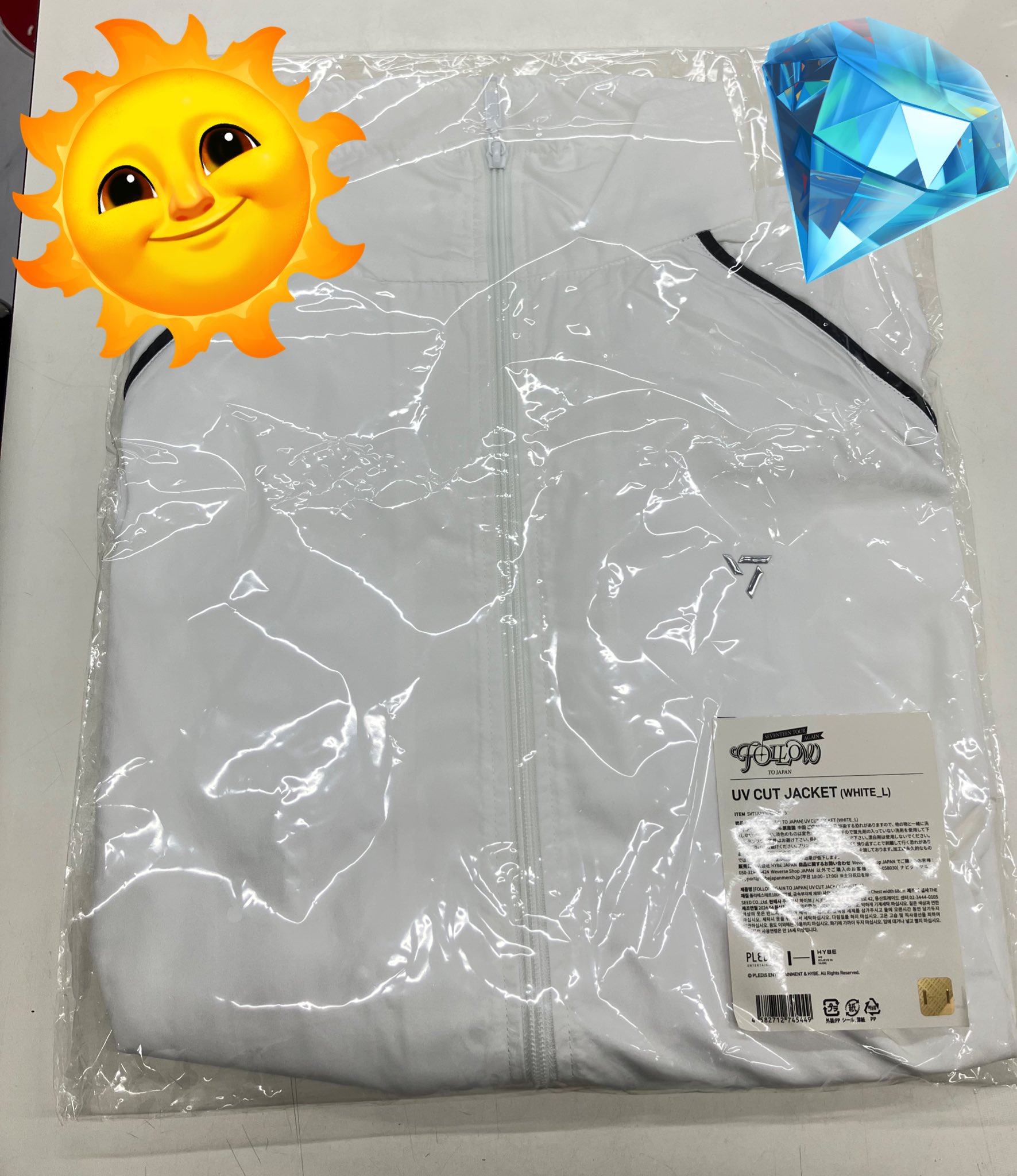 SEVENTEEN 2025 CARAT LAND ジャケット　L トレカ無し SEVENTEEN 2025 CARAT LAND ジャケット L トレカ無し セブチ