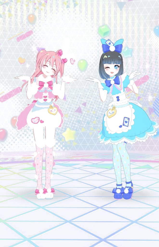 念願の...❕❕Raiaちゃんと一緒にアイプリしてきましたᐡ⸝⸝&gt; ·̫ &lt;⸝⸝ᐡ💓Raiaちゃんの影響でアイプリやり始めたのですっごく嬉しいですㅠ ̫ㅠお揃いのアリスモチーフコーデでꯁꯧ
#Raiaに届け