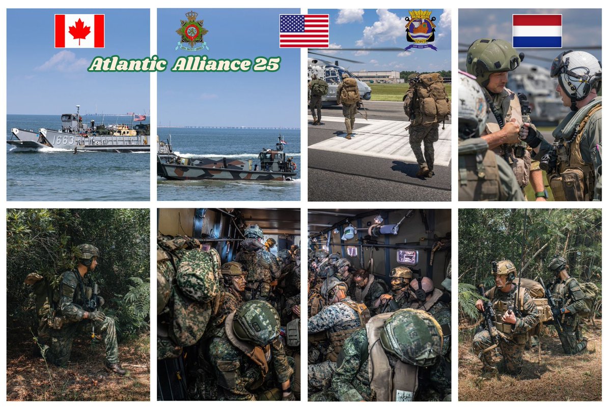 luitelubberts82's tweet image. Exercise Atlantic Alliance 2025 .
Photo's via : @US2ndFleet , @kon_marine , @korpsmariniers , @CdtJwitt , @Kon_Luchtmacht .