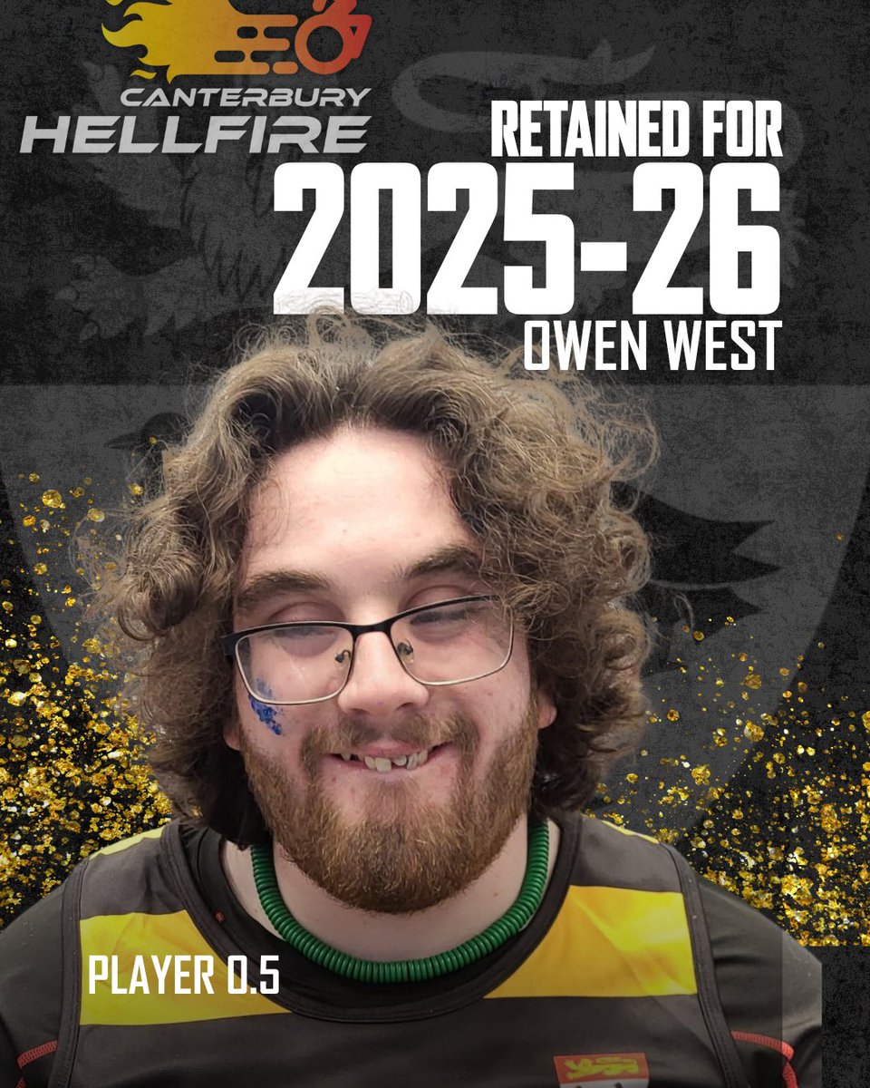 Introducing the first of Hellfire's new season team. We are delighted to have resigned Owen for another year. Everybody within the wheelchair rugby community know Owen and knows full well how fast he can be on court when needed.
