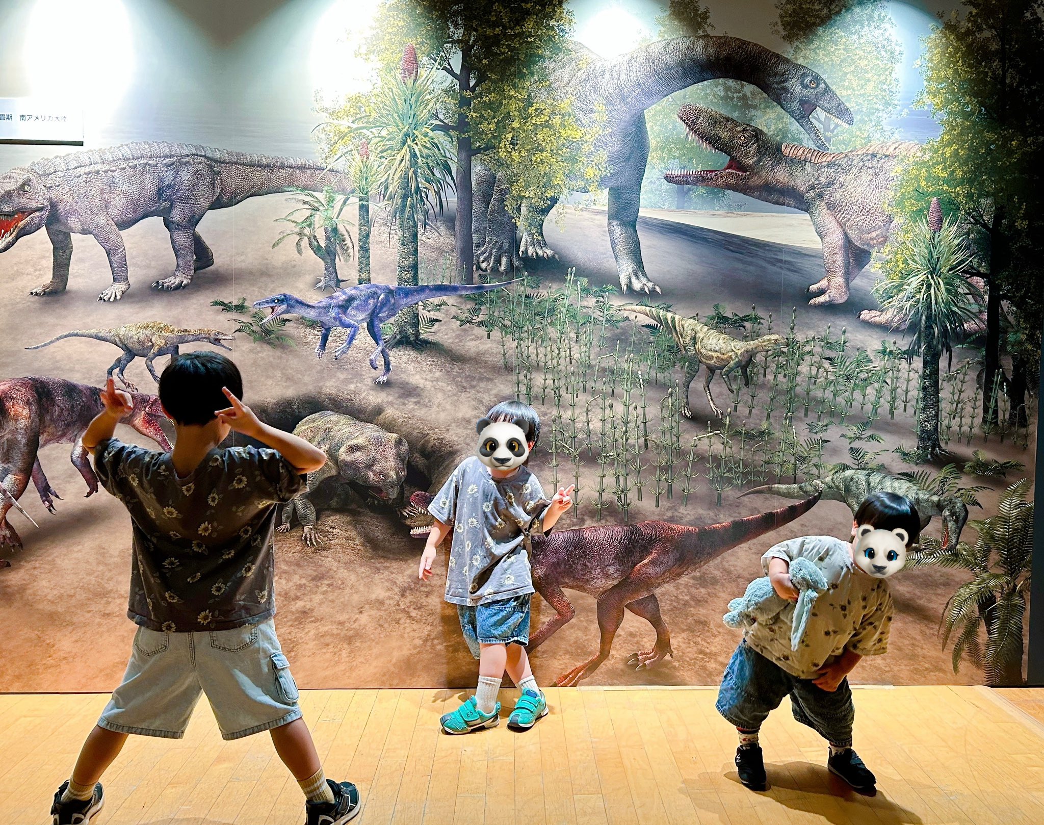 ♡巨大恐竜展　familiarコラボ♡ 巨大恐竜展2025 on X: 