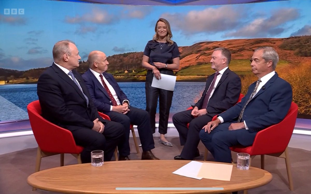 British politics in all its diversity on display this morning