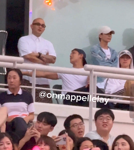 mingyu attending twice and blackpink's concert on the same year omg... red velvet, you're next!
