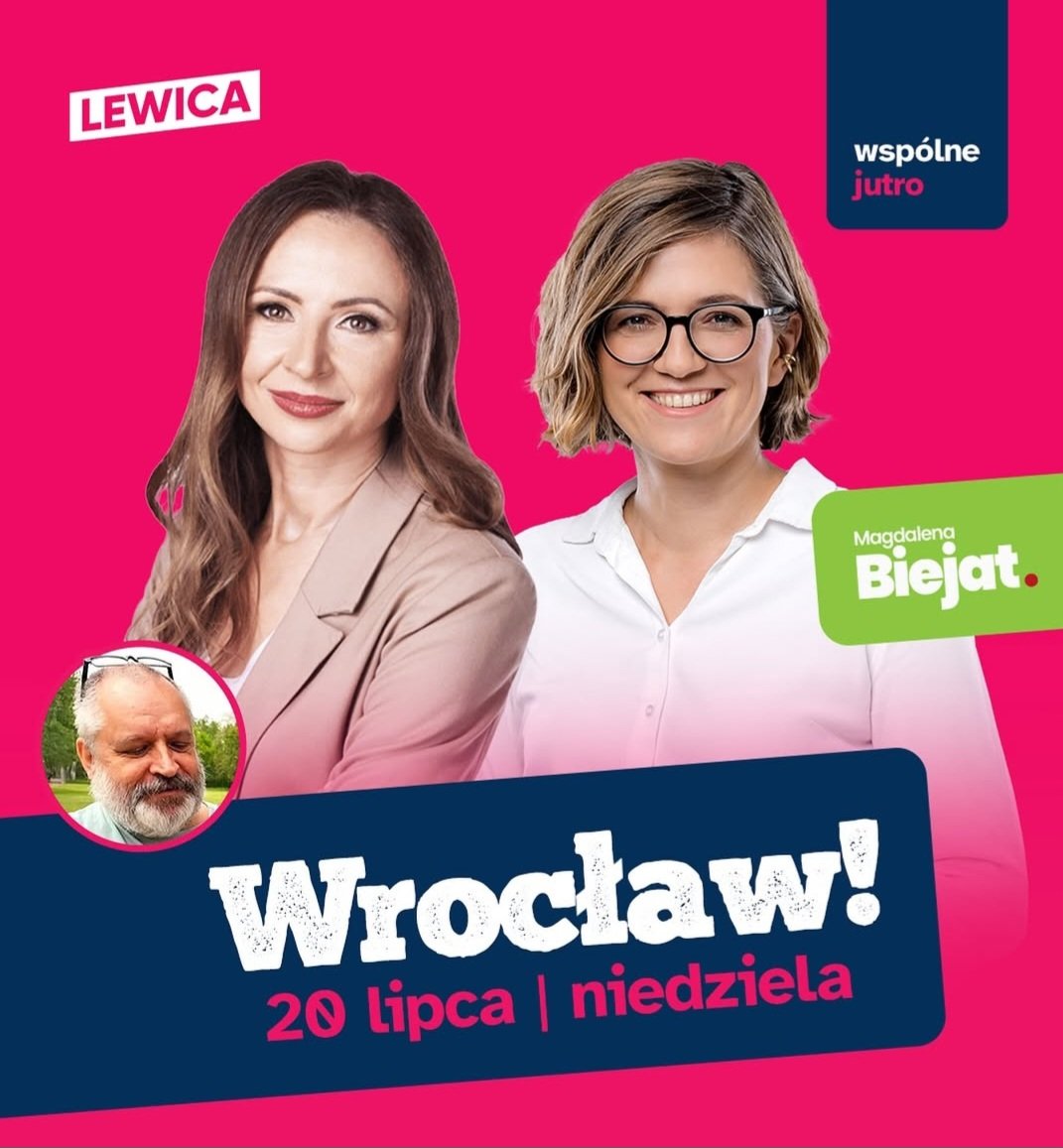RobertMaslak's tweet image. W najbliższą niedzielę zapraszam na krótki spacer przyrodniczy i kocyk z Magdalena Biejat. Pogadamy o przyrodzie, bioróżnorodności i środowisku. Jak je najlepiej chronić, co i jak zmienić. Tutaj link do wydarzenia:
facebook.com/share/1KcW3EbK…
Obecność zapowiedziała też Agnieszka…