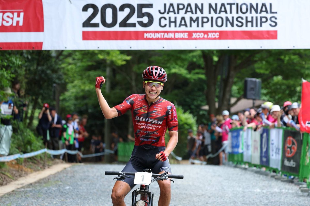 SAWADA_Toki's tweet image. 【Japan MTB Nationals – XCO🇯🇵🏆】
とんでもなくキツいレースでしたが、ここまでやってきたことを信じて、支えてくれた人のことを想って強い走りができました。
本当にありがとう。