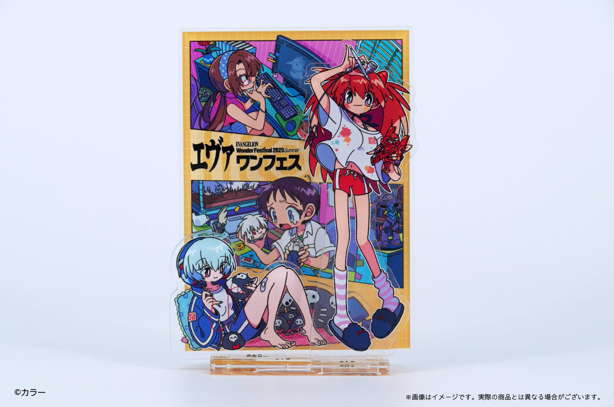 エヴァンゲリオン エヴァワンフェス うちわ アクリルスタンド WF2025 S ワンダーフェスティバル公式 on X: 