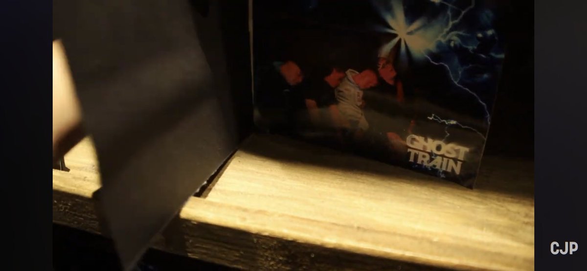 was part of the opening cast of ghost train, and there's photos of me in the 'shop' at the end for all eternity