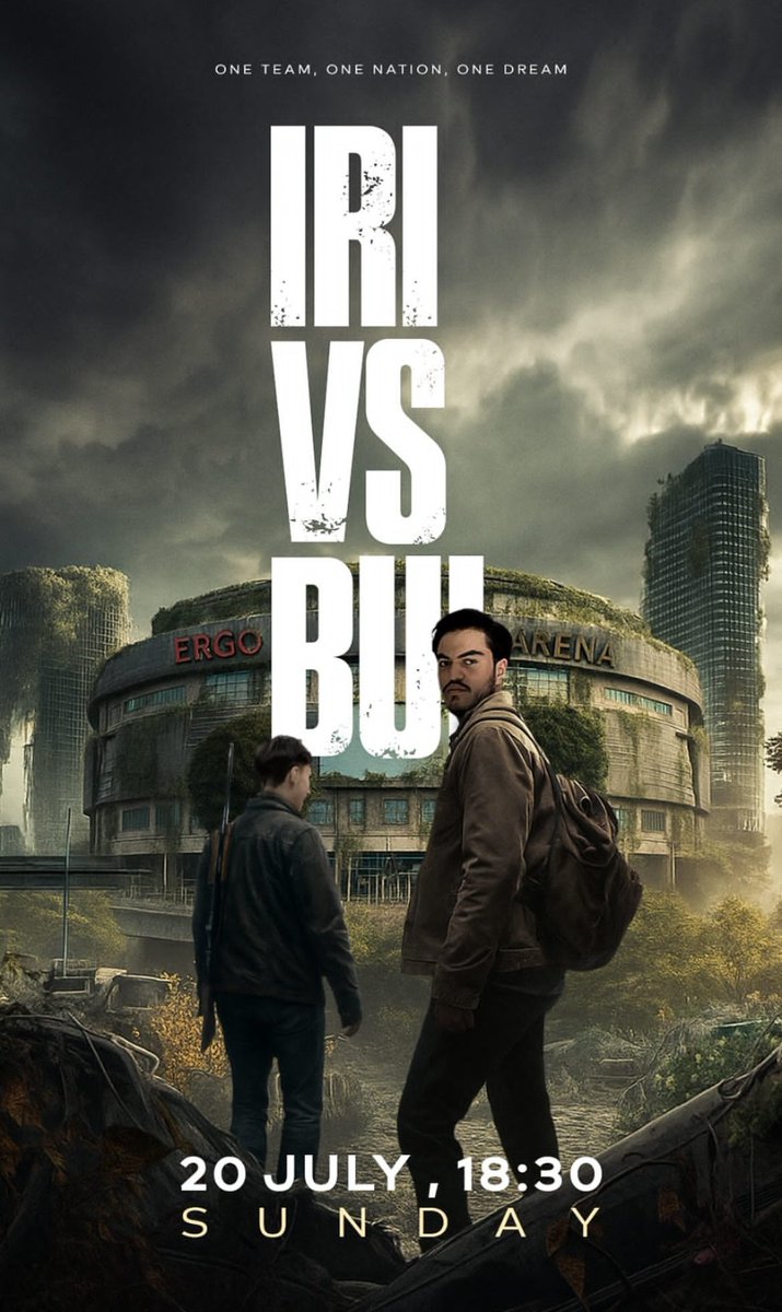 Kadiner_ir's tweet image. پوستر جالب فدراسیون والیبال با الهام از سریال The Last Of Us ..
ایران / بلغارستان، آخرین بازمانده از ما 🇮🇷
جدالی سرنوشت‌ساز، جایی که تلاش، افتخار و تعهد معنا پیدا می‌کند✌🏻
