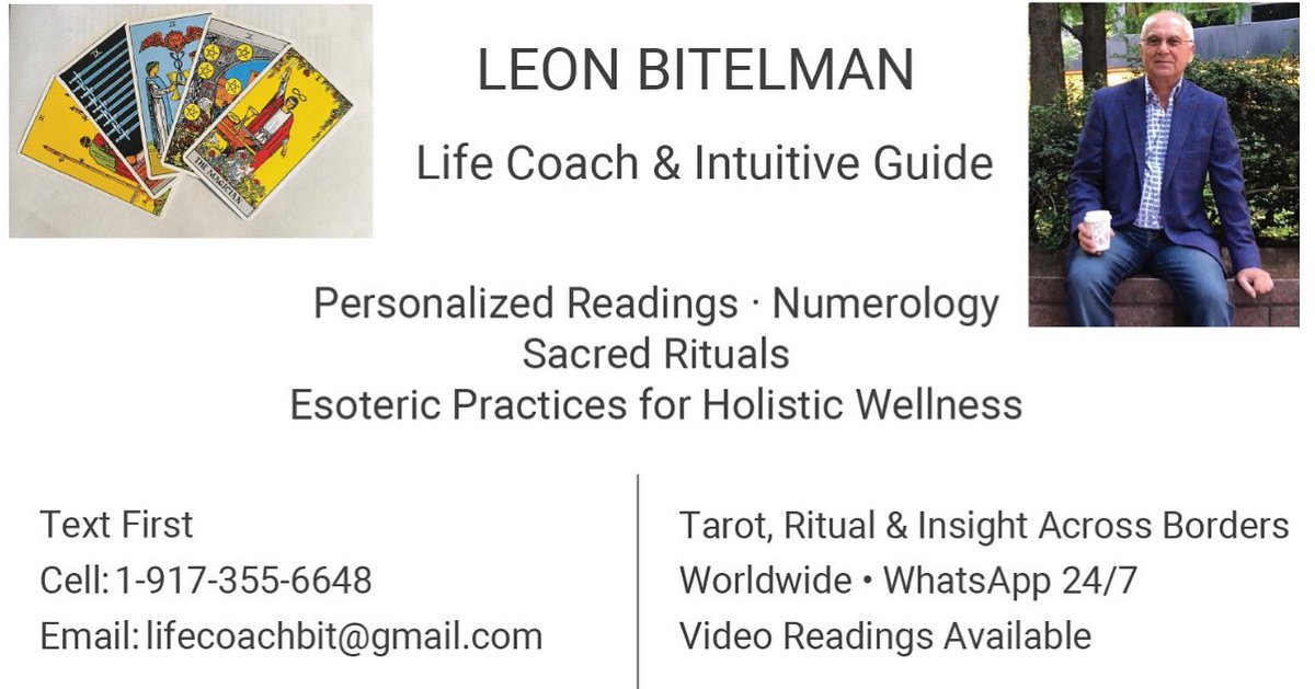 bitelman_l's tweet photo. I don’t just read tarot. I carry a lineage.
Alchemists. Fortunetellers. Witches.
This isn’t a trend — it’s memory in my blood.
Modern tools, ancient wisdom.
#Tarot #AncestralGift #LeonBitelman https://t.co/cSPcZGzGRk