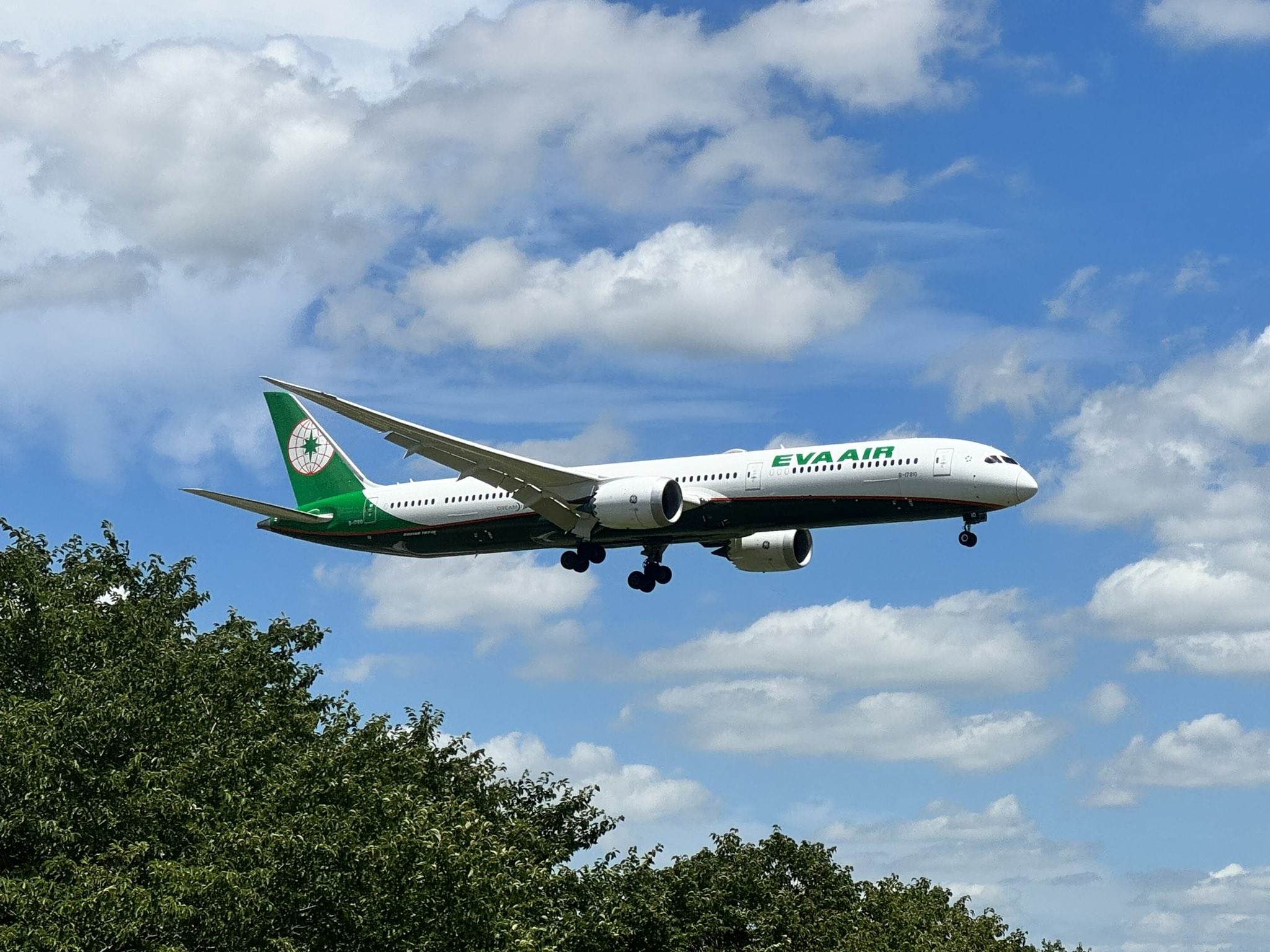 エバー航空 Boeing 787-10 ※最終値下げ EVA AIR 787-10 エバー航空 スターアライアンス ph 1:400