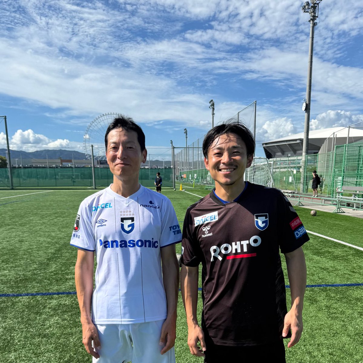 hemiriko's tweet photo. 阿部浩之さんとプレー。最高でした https://t.co/okyDDDymrI