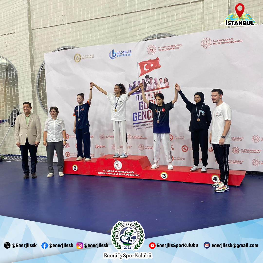 Enerjiissk's tweet photo. Enerji İş Spor Kulübü'nden İstanbul Şampiyonası'nda gururlandıran başarılar
İstanbul’da düzenlenen "15 Temmuz Demokrasi Şehitleri Ümitler ve Gençler Taekwondo İstanbul Şampiyonası"nda Enerji İş Spor Kulübü sporcuları dereceler elde ederek kulüplerini ve ailelerini gururlandırdı. https://t.co/ULCM6t6XXQ