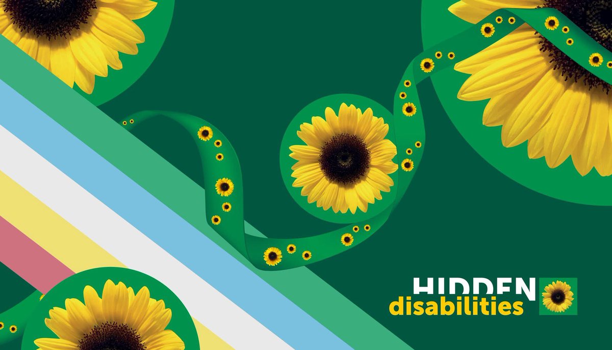 Please keep an eye out for these lanyards and bracelets out for several years now. They signify disabilities —of which all are not obvious and apparent.  bit.ly/3JVe0b7 #disabilitypridemonth