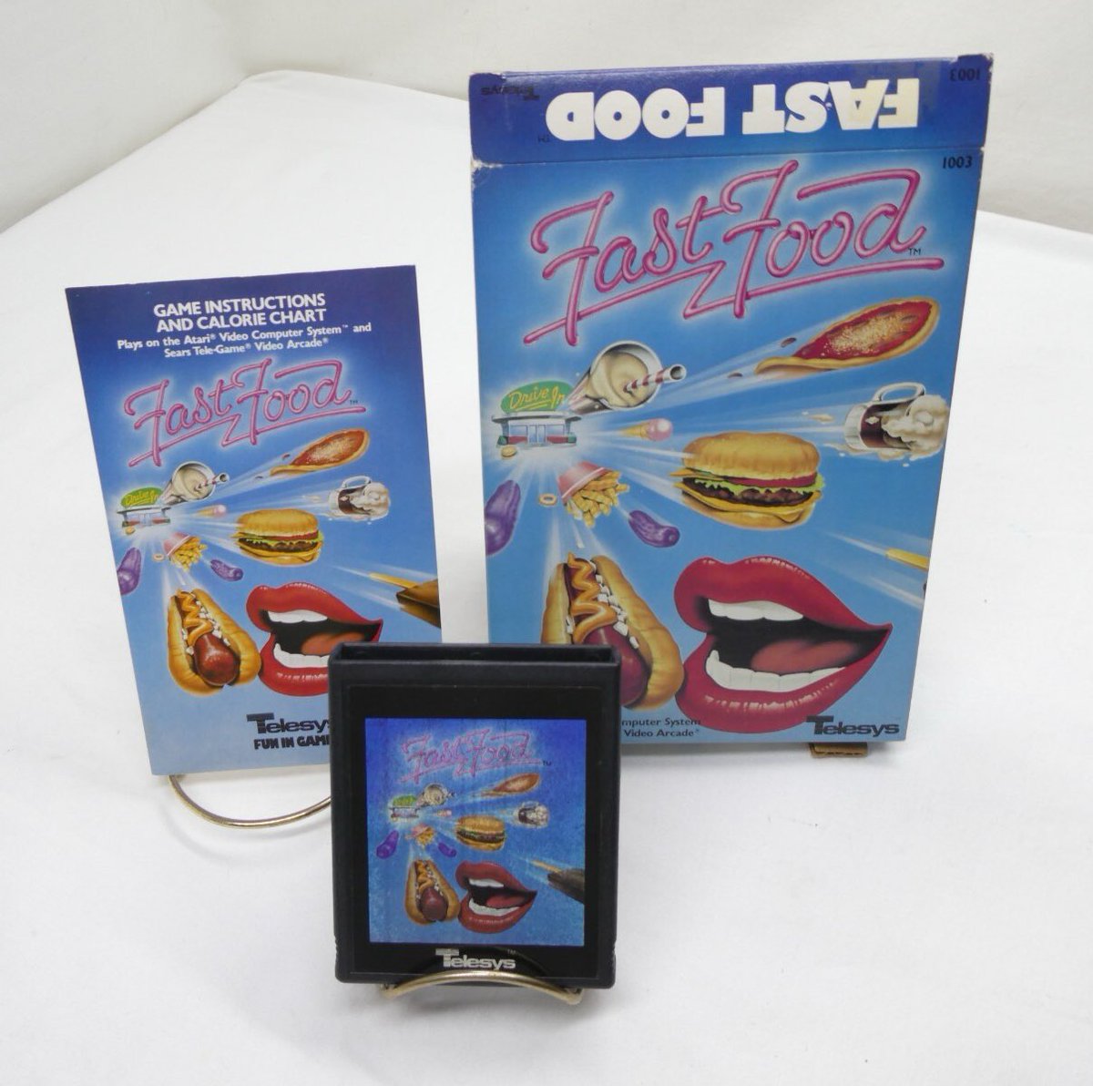 ColonelFalcon's tweet photo. ᕼIᔕTOᖇY Oᖴ ᐯIᗪEO GᗩᗰIᑎG
5/11
Title: Fast Food
Year: 1989
Platform: Atari 2600, others
Control a mouth gobbling burgers and fries while avoiding purple pickles in this Snake-like arcade game with a fast-food theme.
#BurgerGames #RetroGaming #GamingThread https://t.co/d83G2DC9Z2