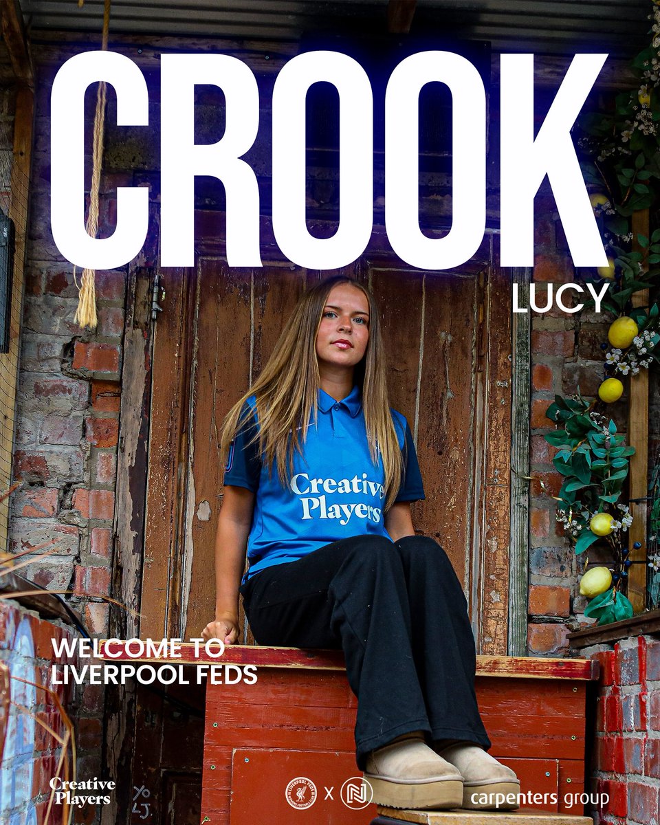 Liverpool Feds FC Women (@liverpoolfeds) on Twitter photo ✍️ Signing No. 2 ✅
After a short but impactful dual-loan spell last season, we’re thrilled to welcome Lucy Crook on a permanent move from Manchester United! 🔴
The recently crowned U21 Player of the Year will take the number 3 shirt! 
#FedArmy 💙 ✍️ Signing No. 2 ✅
After a short but impactful dual-loan spell last season, we’re thrilled to welcome Lucy Crook on a permanent move from Manchester United! 🔴
The recently crowned U21 Player of the Year will take the number 3 shirt! 
#FedArmy 💙