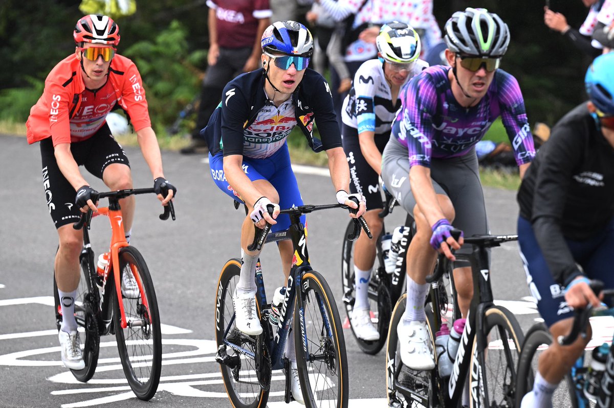 Whenever I get the chance, I go for the break to keep our team up front. Not feeling my best lately, but still giving 100% every day.

<a href="/RBH_ProCycling/">Red Bull – BORA – hansgrohe</a> 

#TDF2025 #redbullborahansgrohe

🖼️ <a href="/GettySport/">Getty Images Sport</a>