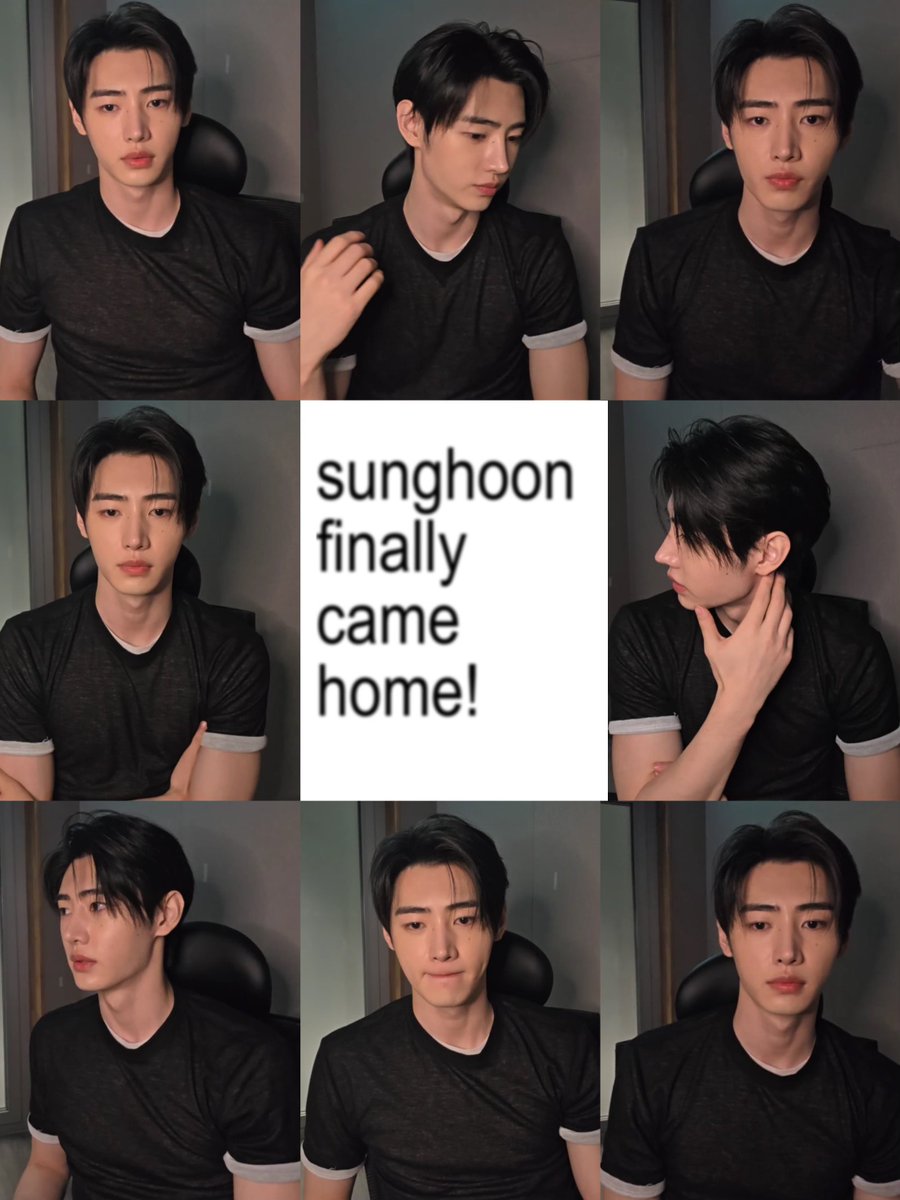 250720 we all missed you our hoon! 🥺🖤