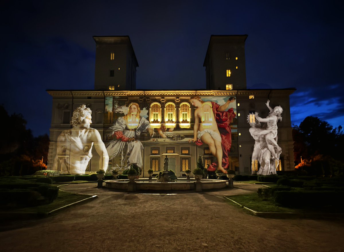 The Borghese Gallery lights up at night!

Every Friday and Saturday evening, one of Rome’s most famous museums comes to life with Stories of Light — an immersive show of lights, music, and storytelling.
👉turismoroma.it/en/events/racc…
#VisitRome