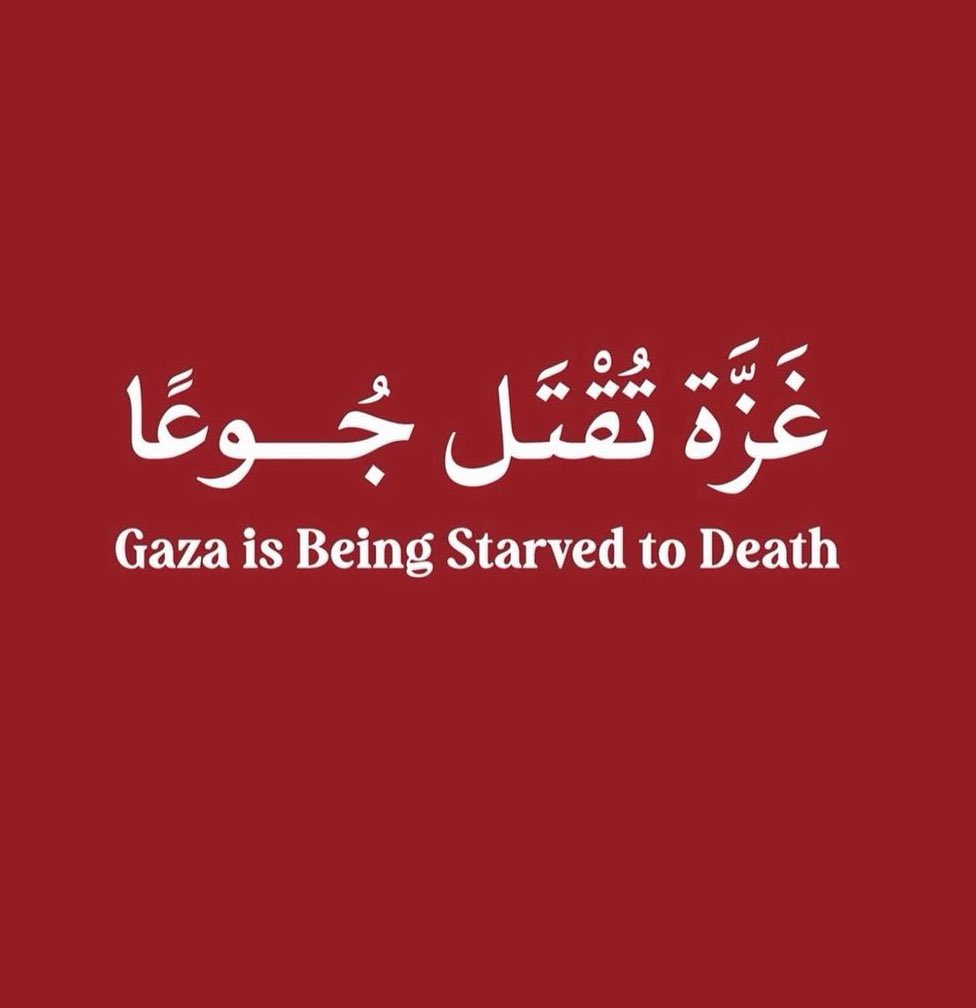 2Mohamedlamin's tweet photo. قال عمر بن عبد العزيز رضي الله عنه: انثروا القمح على رؤوس الجبال حتى لا يقال جاع طير في بلاد المسلمين.
واليوم تُجَوَّع غزة وتباد أمام العالم… أي ذلٍّ هذا وأي ظلم.
حسبنا الله ونعم الوكيل.
#غزة_تموت_جوعًا 
#غزة_تُباد https://t.co/MhG68tcYAn