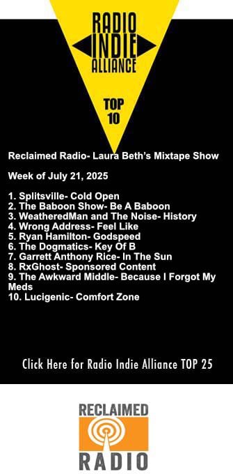 LauraBethReal's tweet image. My picks of the week:
@Splitsville The Baboon Show, @WeatheredMan Wrong Address, @TheRyanHamilton @thedogmatics Garrett Anthony Rice, @rxghostband The Awkward Middle and @Wyatt10Lucy