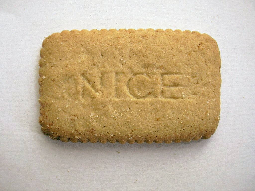 So, this is a 'Nice Biscuit' but I heard someone pronounce it as "Nice" this morning. 

So, do you call Nice Biscuits, Nice Biscuits or Nice Biscuits?