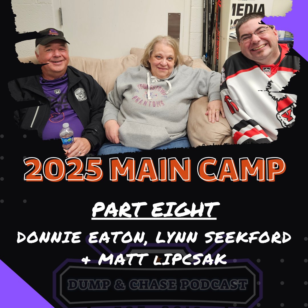 We've come down to the end of the 2025 Main Camp Recap! In Part 8, we welcome back press box besties Matt Lipcsak &amp; Lynn Seekford. And (finally!) we've got  longtime Phantoms bus driver who quite frankly was the star of this episode, Donnie Eaton! Thanks for listening!