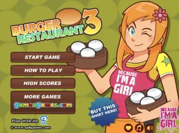 ColonelFalcon's tweet photo. ᕼIᔕTOᖇY Oᖴ ᐯIᗪEO GᗩᗰIᑎG
9/11
Title: Burger Restaurant 3
Year: 2008
Platform: PC (Flash-based, browser)
Part of the Burger Restaurant series. Run a burger joint, take orders, prepare food, and hit cash goals with new recipes and challenges.
#BurgerGames #RetroGaming #GamingThread