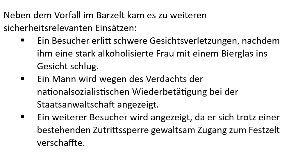 Die heilige Dreifaltigkeit österreichischer Zeltfeste