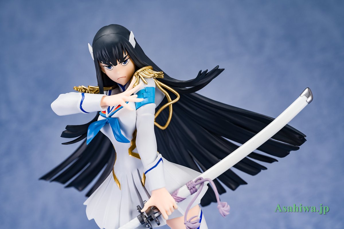 Asahiwajp's tweet image. 「服を着た豚ども!」グッドスマイルカンパニー キルラキル POP UP PARADE SP 鬼龍院皐月 よつばとフィギュアレビューasahiwa.jp/f/killlakill_s…