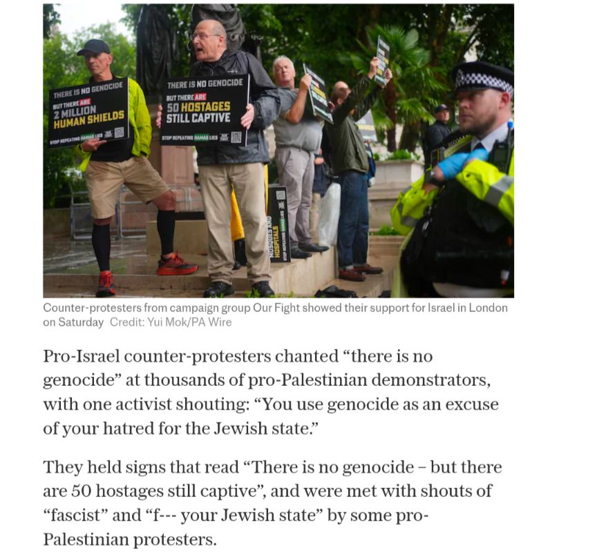 OurFightUk's tweet image. Yesterday Palestine Action supporters were opposite Parliament repeating the genocide lie and forcing @metpoliceuk to arrest them.

Our Fight was there to challenge this dangerous falsehood.

Read more in The Telegraph.

archive.ph/Z8AfB