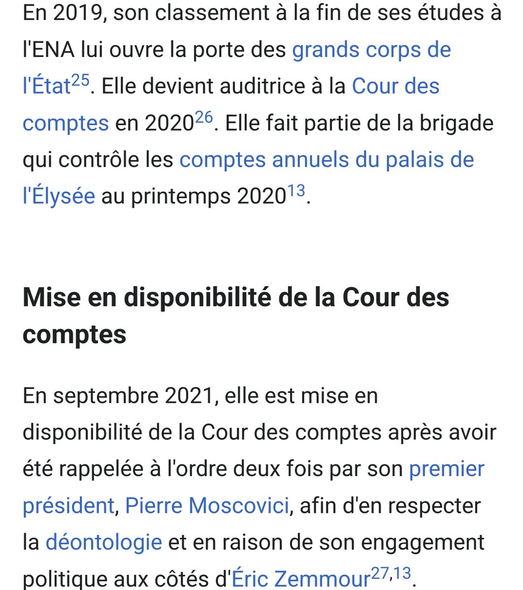 Caroline #Reconquête ! (@carolinebharati) on Twitter photo Ça ne pose aucun problème au socialiste <a href="/pierremoscovici/">Pierre Moscovici</a> que le compagnon de <a href="/najatvb/">Najat Vallaud-Belkacem</a> soit président du groupe PS à l'Assemblée nationale mais pas possible de rester à la Cour pour <a href="/knafo_sarah/">Sarah Knafo</a> car proche de <a href="/ZemmourEric/">Eric Zemmour</a>
Quelle honte !!!
<a href="/christine_kelly/">Christine KELLY</a> <a href="/mbockcote/">Mathieu Bock-Côté</a> <a href="/tegnererik/">Erik Tegnér</a> Ça ne pose aucun problème au socialiste <a href="/pierremoscovici/">Pierre Moscovici</a> que le compagnon de <a href="/najatvb/">Najat Vallaud-Belkacem</a> soit président du groupe PS à l'Assemblée nationale mais pas possible de rester à la Cour pour <a href="/knafo_sarah/">Sarah Knafo</a> car proche de <a href="/ZemmourEric/">Eric Zemmour</a>
Quelle honte !!!
<a href="/christine_kelly/">Christine KELLY</a> <a href="/mbockcote/">Mathieu Bock-Côté</a> <a href="/tegnererik/">Erik Tegnér</a>
