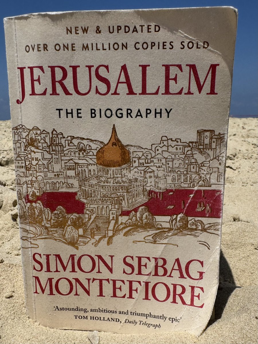 SwissAmbIL's tweet image. Today, I finished “Jerusalem” by @simonmontefiore - a gift from my colleagues @SwissPeaceHR when I left for my new assignment in Israel almost one year ago. As a historian, I was skeptical if such a monumental undertaking can work out. It does: what a great book, I learned a lot.