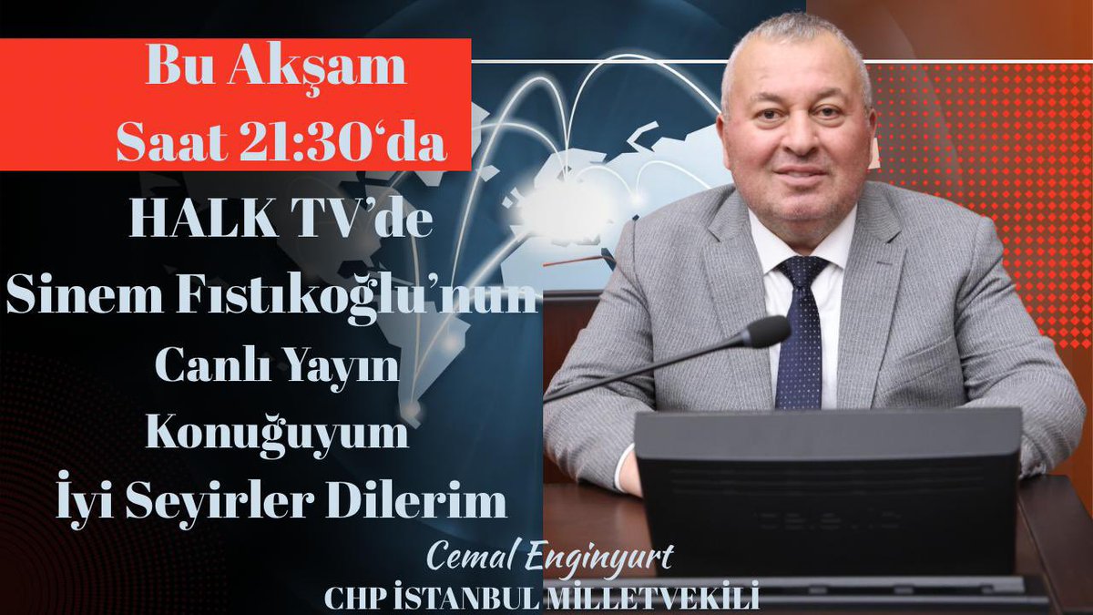 Bu akşam saat 21:30’da Halk Tv’de canlı yayın konuğuyum. Bekleriz. İyi seyirler diliyorum.
<a href="/sinemfstk/">sinem fıstıkoğlu</a> 
<a href="/halktvcomtr/">Halk TV</a>