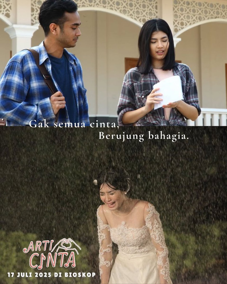 Gak semua cinta, berujung bahagia.. Tetapi setiap cinta memiliki cerita yang berharga.

Temukan ARTI CINTA di Bioskop.