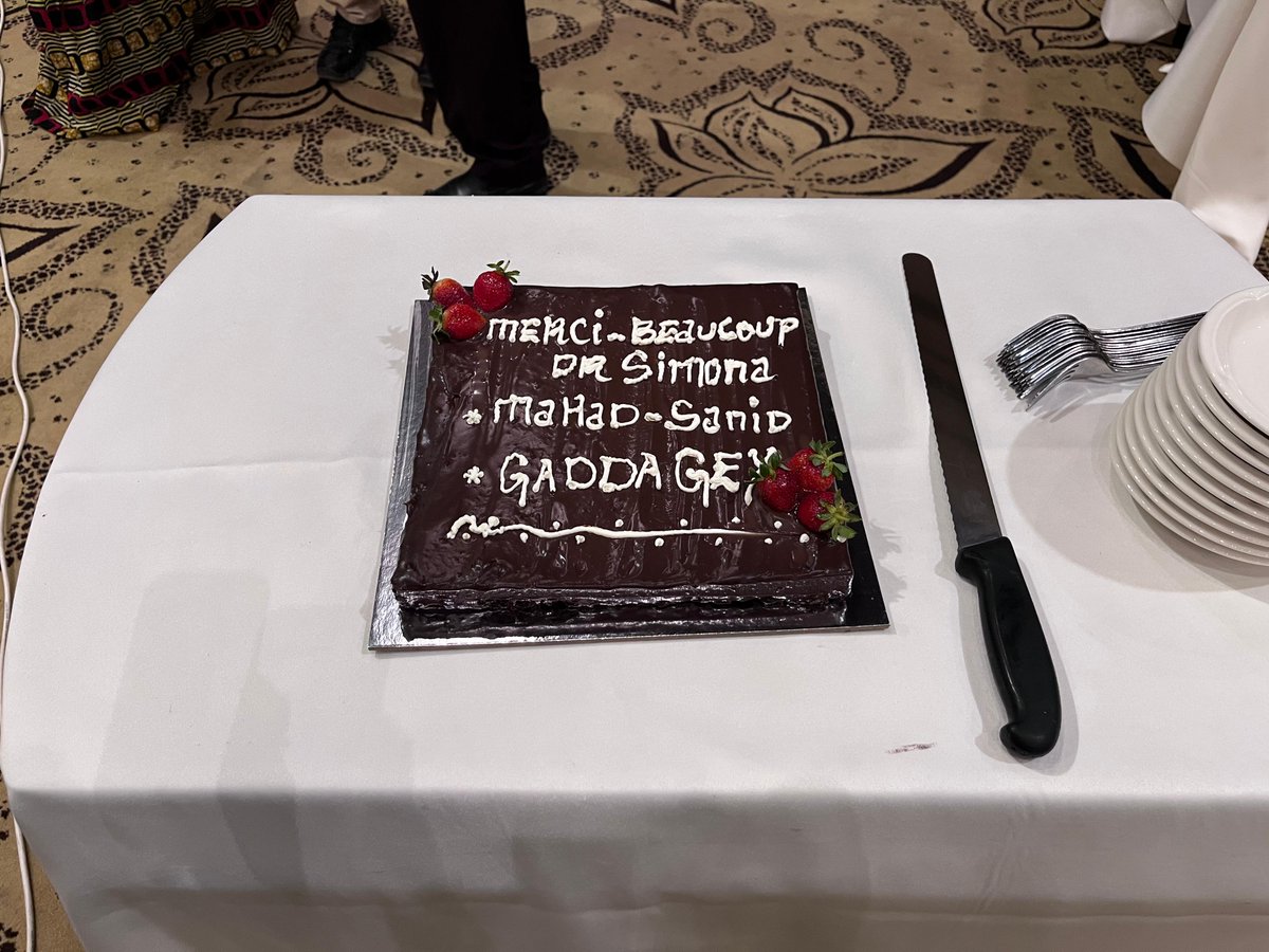 UEaDjibouti's tweet image. The multi-country GCM programme bids farewell to Dr Simona Schlede, Head of Cooperation & thanks her for her unwavering dedication & support to all EU-funded migration actions in DJ & the Horn of Africa. @UEaDjibouti @djiboutiiom @iomehsa @pacificotanja @celestinfranz @elenakinga