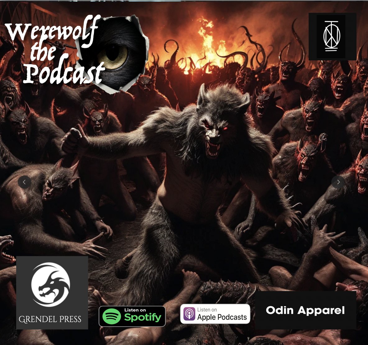 Werewolf the Podcast: Serial (KIller) Drama (@awerewolfsstory) on Twitter photo A #Werewolf #journeys into hell. He is not wanted. Discover what happens to our #impressive anti-villain as he meets with the darkest of them all.
Werewolf the #Podcast: Werewolf goes straight to Hell. (Part Fifteen) Episode 126
open.spotify.com/episode/1JIoq0… A #Werewolf #journeys into hell. He is not wanted. Discover what happens to our #impressive anti-villain as he meets with the darkest of them all.
Werewolf the #Podcast: Werewolf goes straight to Hell. (Part Fifteen) Episode 126
open.spotify.com/episode/1JIoq0…