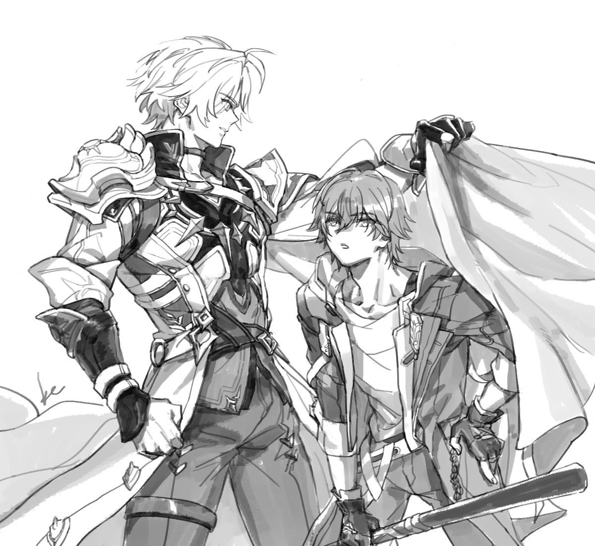 memo_hsrail's tweet image. #ファイ穹 
#PhaiCae