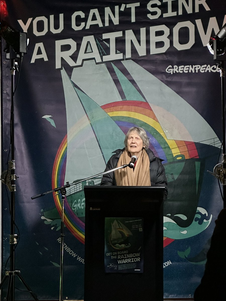Phil Twyford (@philtwyford) on Twitter photo On the deck of the Rainbow Warrior tonight <a href="/HelenClarkNZ/">Helen Clark</a> who did more then any other political leader to make New Zealand nuclear-free, spoke about the fight to stop nukes back then and the need to keep fighting today against war and nuclear ☢️ weapons. <a href="/GreenpeaceNZ/">Greenpeace Aotearoa</a> <a href="/nzlabour/">New Zealand Labour</a> On the deck of the Rainbow Warrior tonight <a href="/HelenClarkNZ/">Helen Clark</a> who did more then any other political leader to make New Zealand nuclear-free, spoke about the fight to stop nukes back then and the need to keep fighting today against war and nuclear ☢️ weapons. <a href="/GreenpeaceNZ/">Greenpeace Aotearoa</a> <a href="/nzlabour/">New Zealand Labour</a>