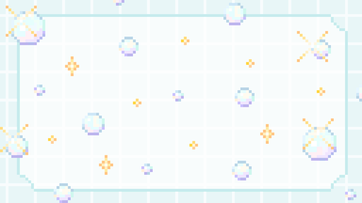 AOmaterial's tweet image. ［素材追加!］
ドット絵なキラキラシャボン玉背景全10種
aomaterial.com/2025/07/20/pxb…
ドット絵がかわいいシャボン玉背景です！

その他ドット絵素材も多数配布中！
aomaterial.com/tag/pixcel/

フォロー、RT、いいねお待ちしております！
#Vtuber素材 #AOmaterial #フリー素材