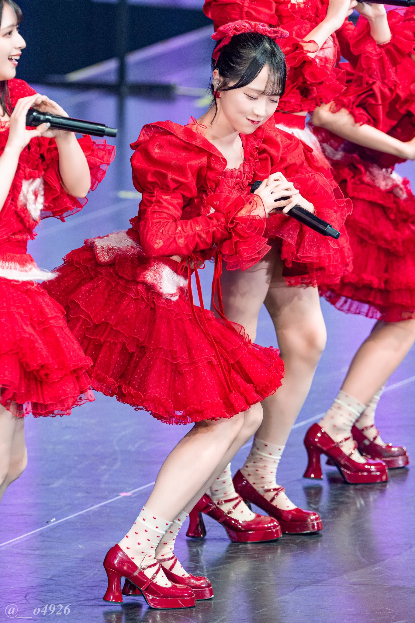 イコラブ 　野口衣織　アクスタ　ツアー　チェック　マカロン　プリンセス LOVE イコラブ 野口衣織 アクスタ 冬ツアー マカロン チェック