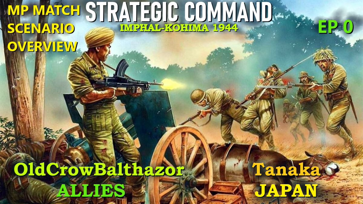 A 1944 Imphal-Kohima Multiplayer Match is coming!
youtube.com/watch?v=wF8I8x…